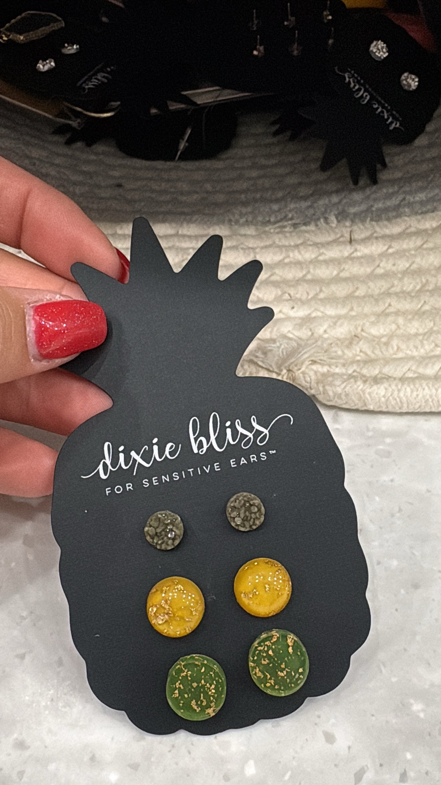 Dixie Bliss - olive trio
