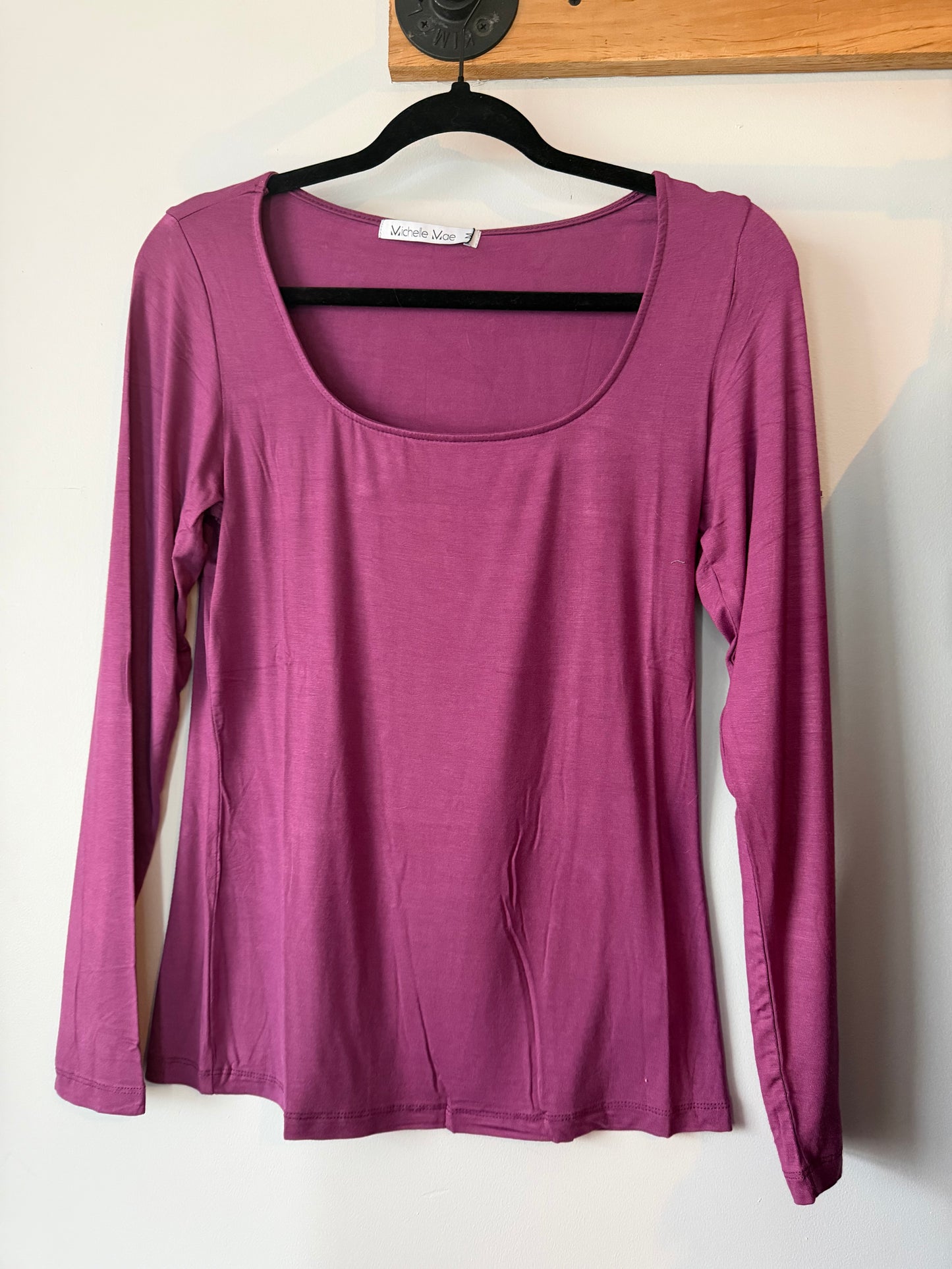 Plum Michelle Mae long sleeve