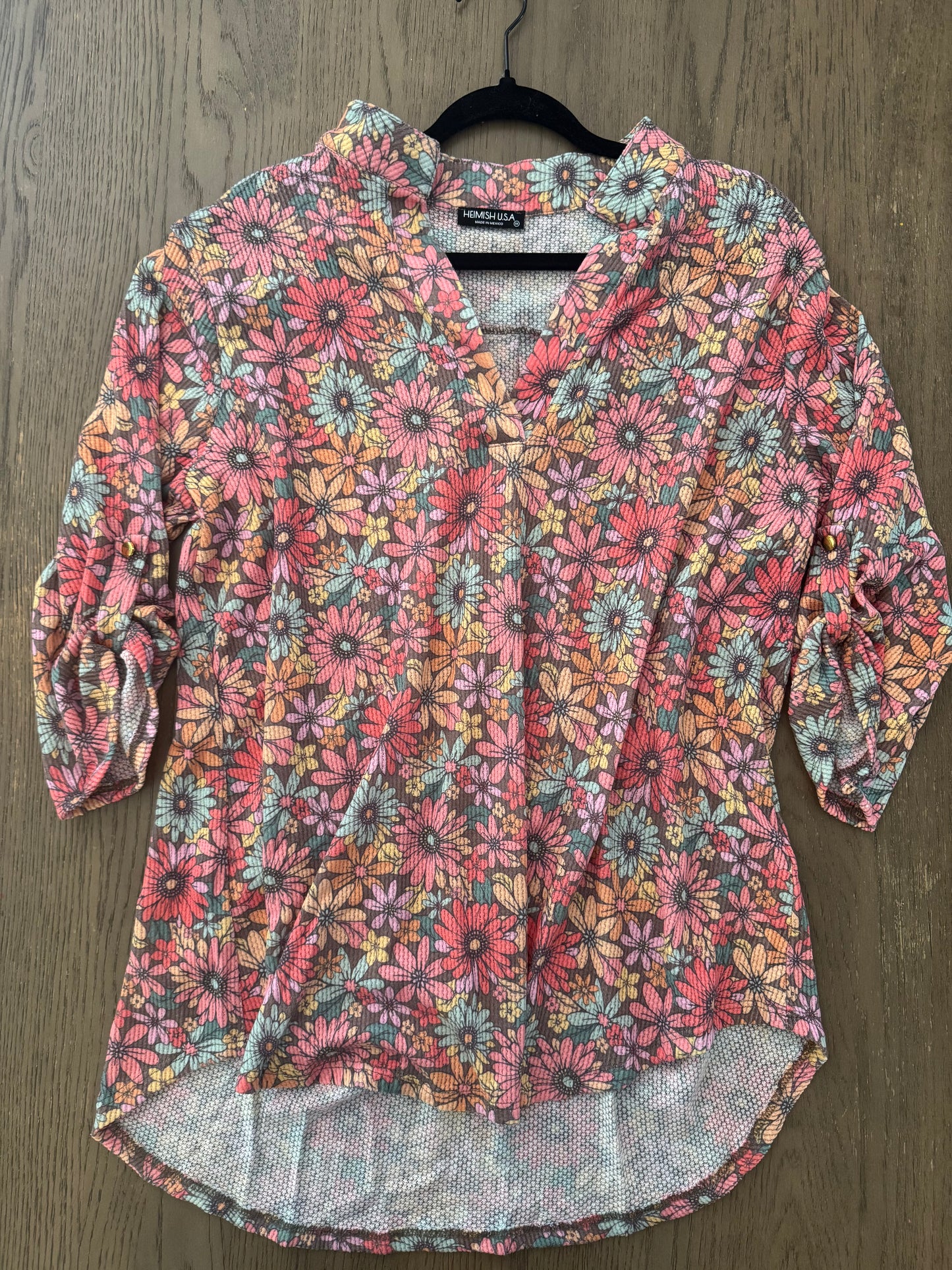 Floral gabby top