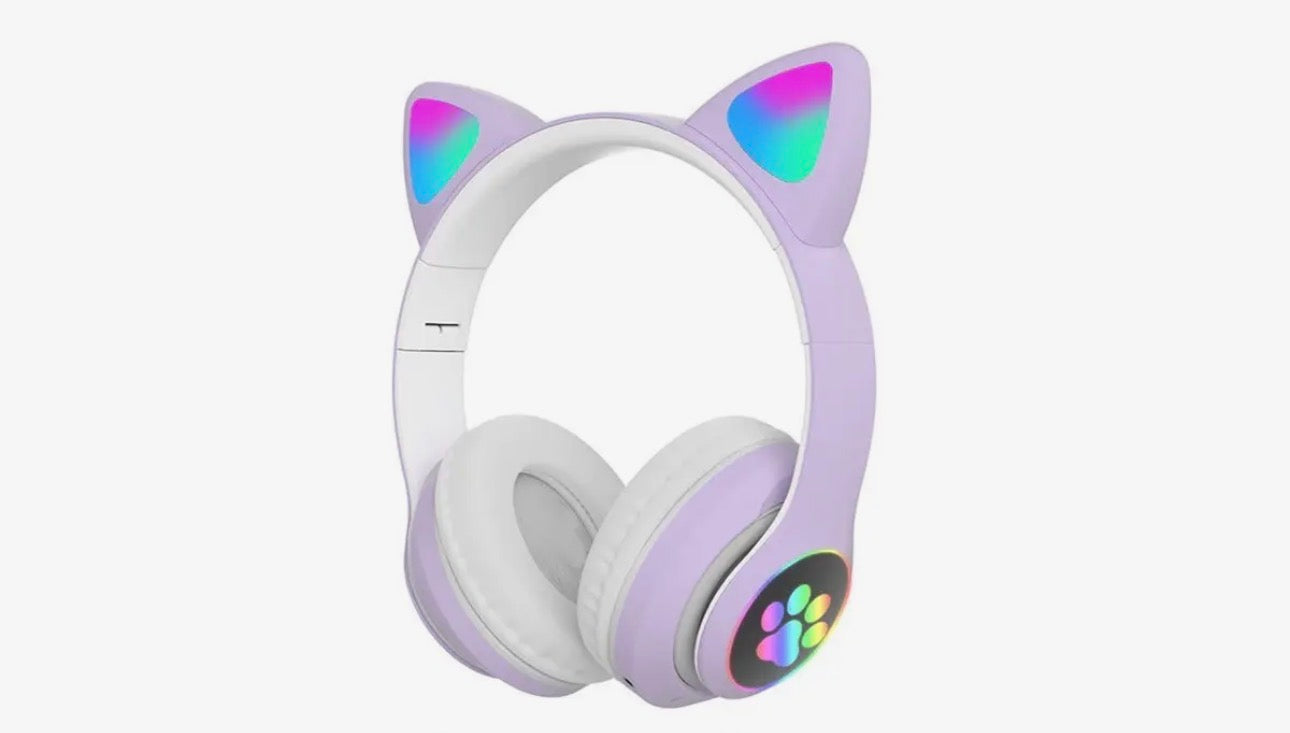 Cat Ear Bluetooth Headphones