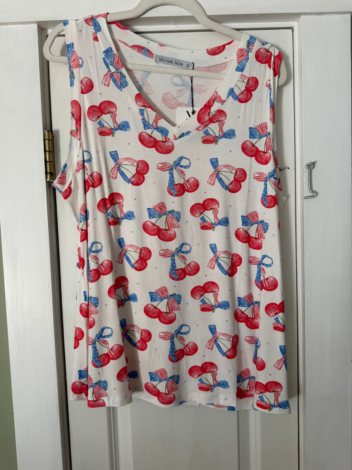 XL Michelle Mae cherries tank