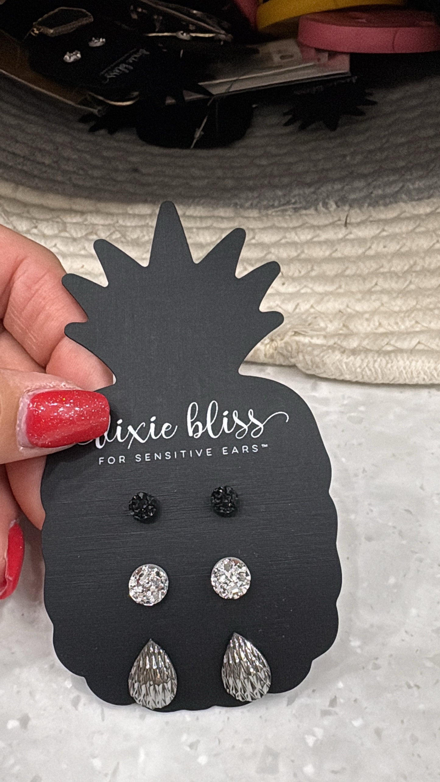 Dixie Bliss - silver trio