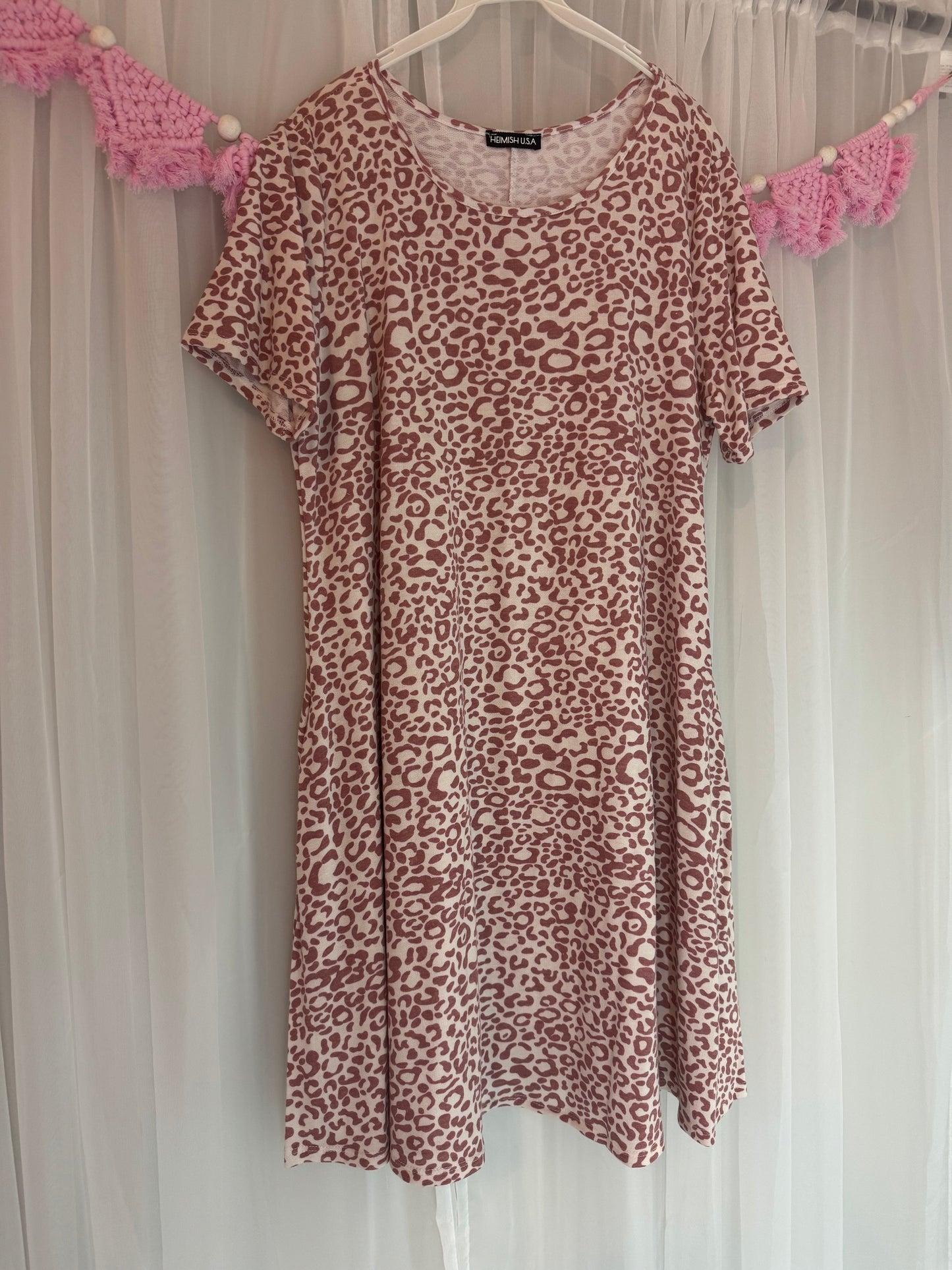 Cheetah dress