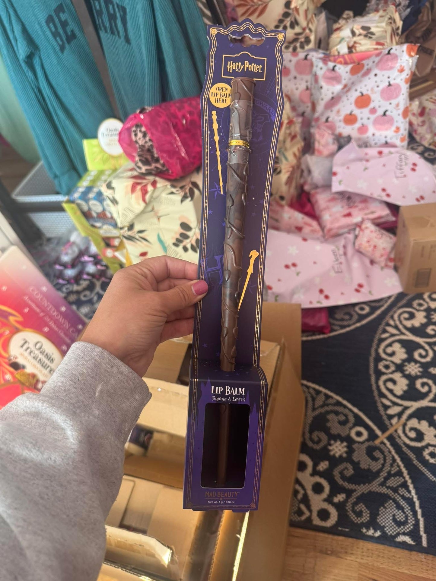 Harry Potter lip balm wand