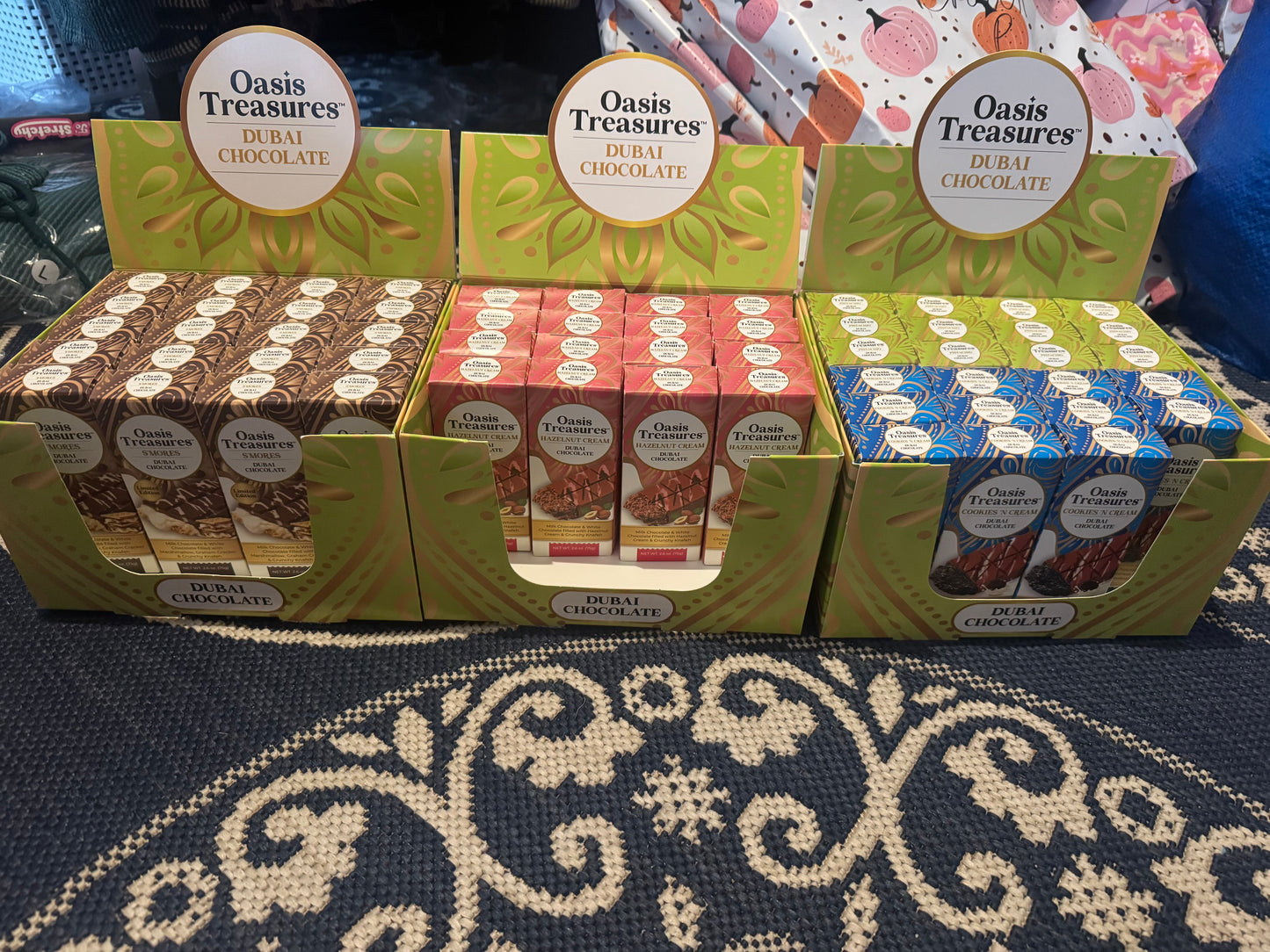 Dubai chocolate bars