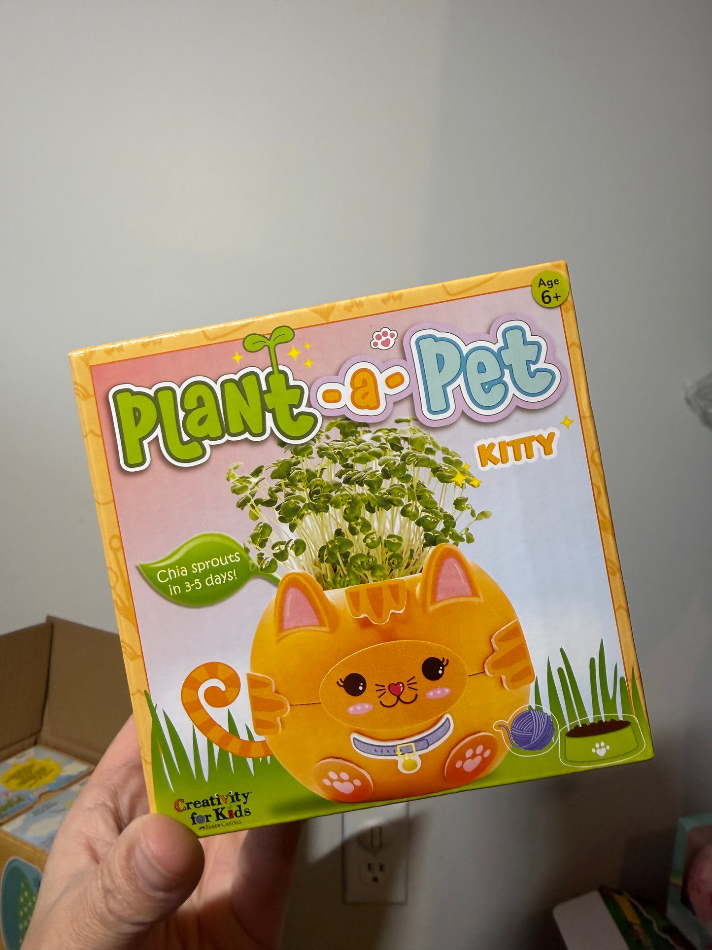 Plant a pet chia kitty
