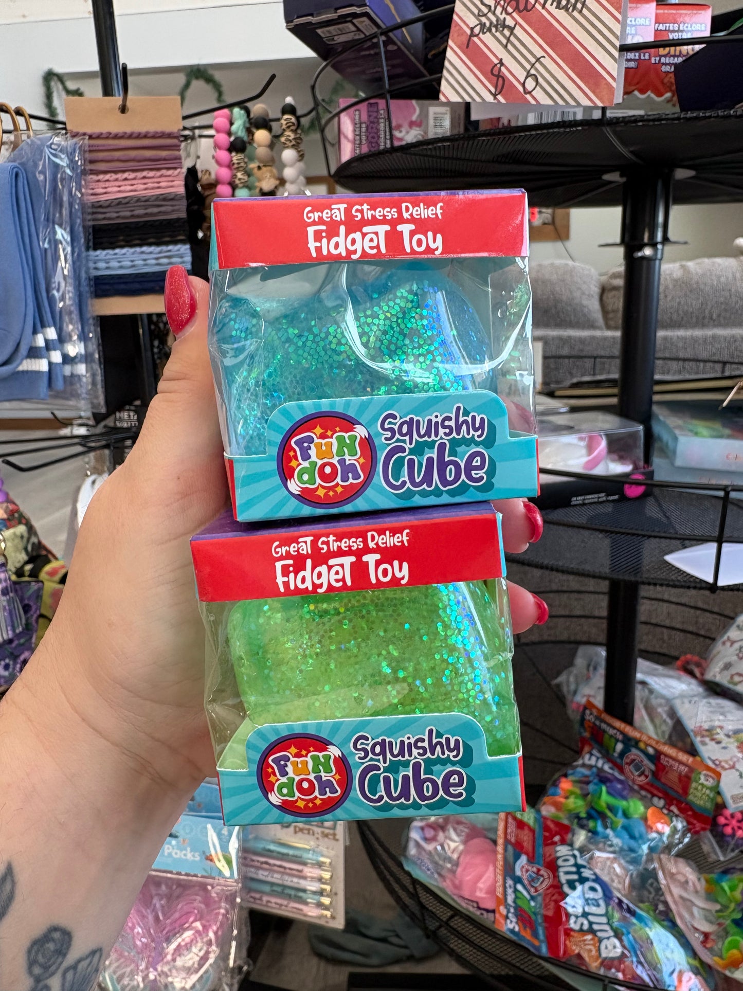 Cube Squish Toys