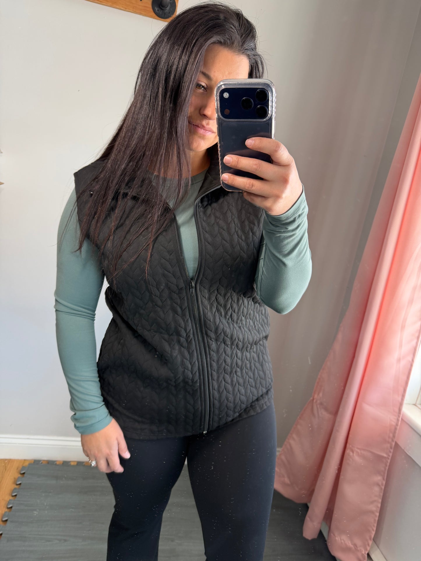 Black vest