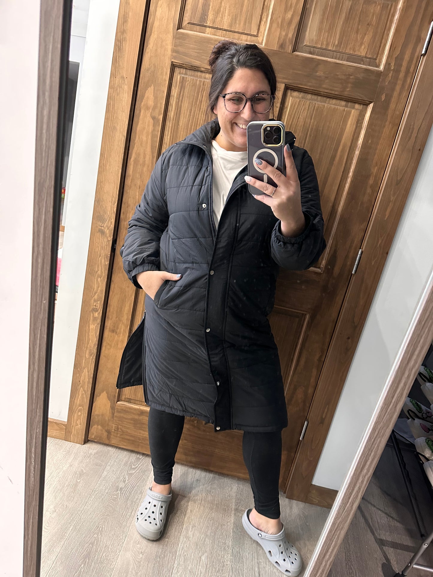 Black Lennon Long Jacket