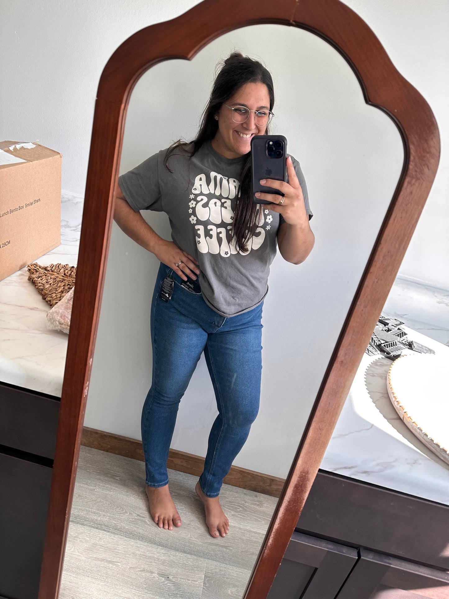 YMI Vintage wash skinny