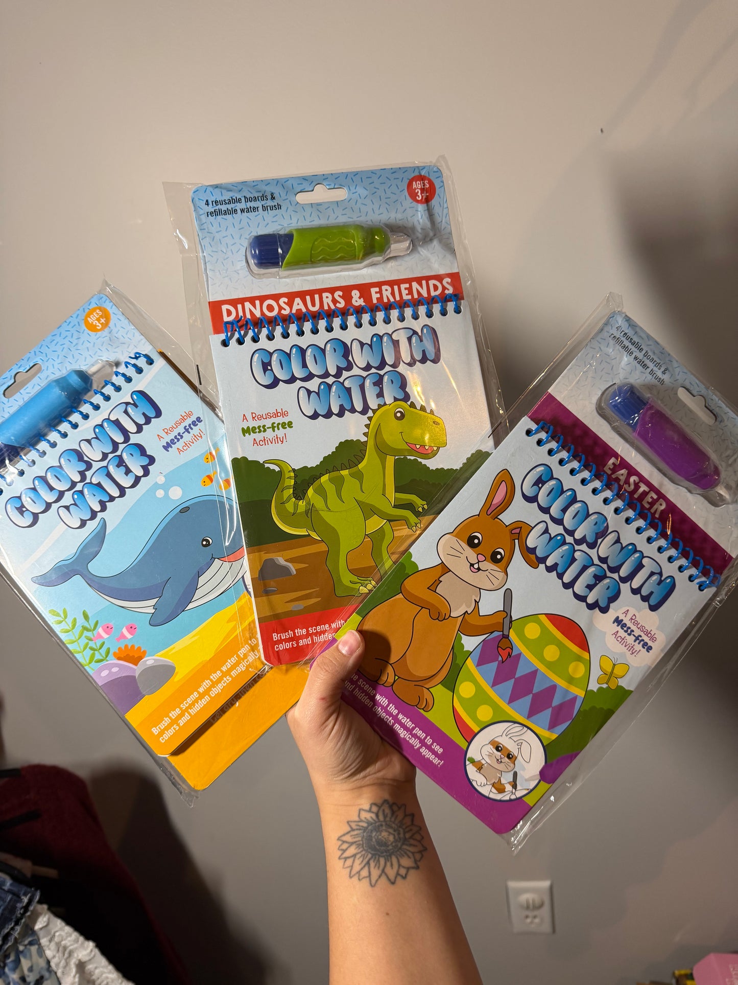 Color with water book