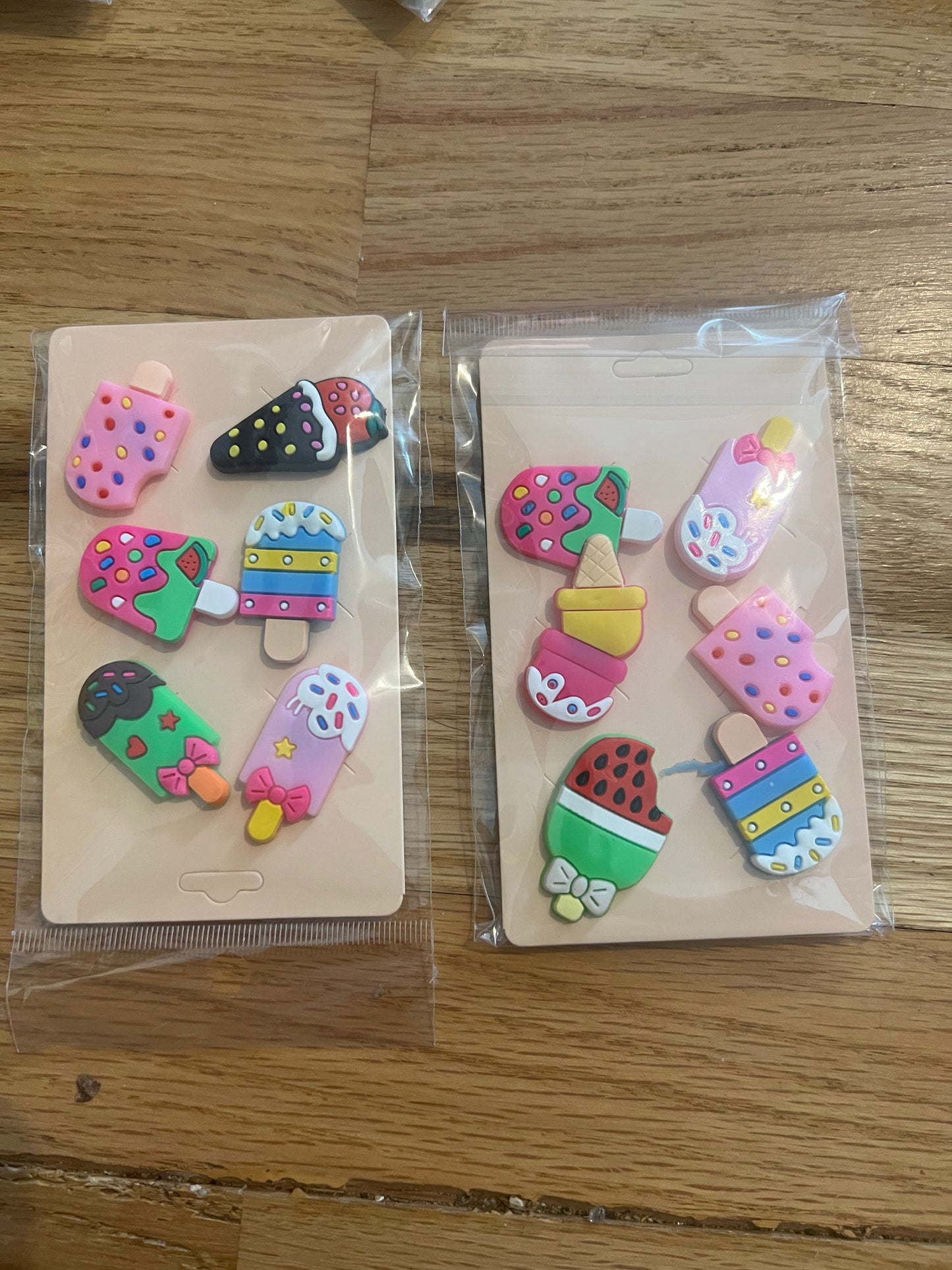 Croc charms icecream