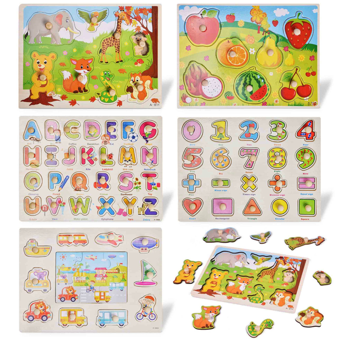 5 pc puzzle set KF