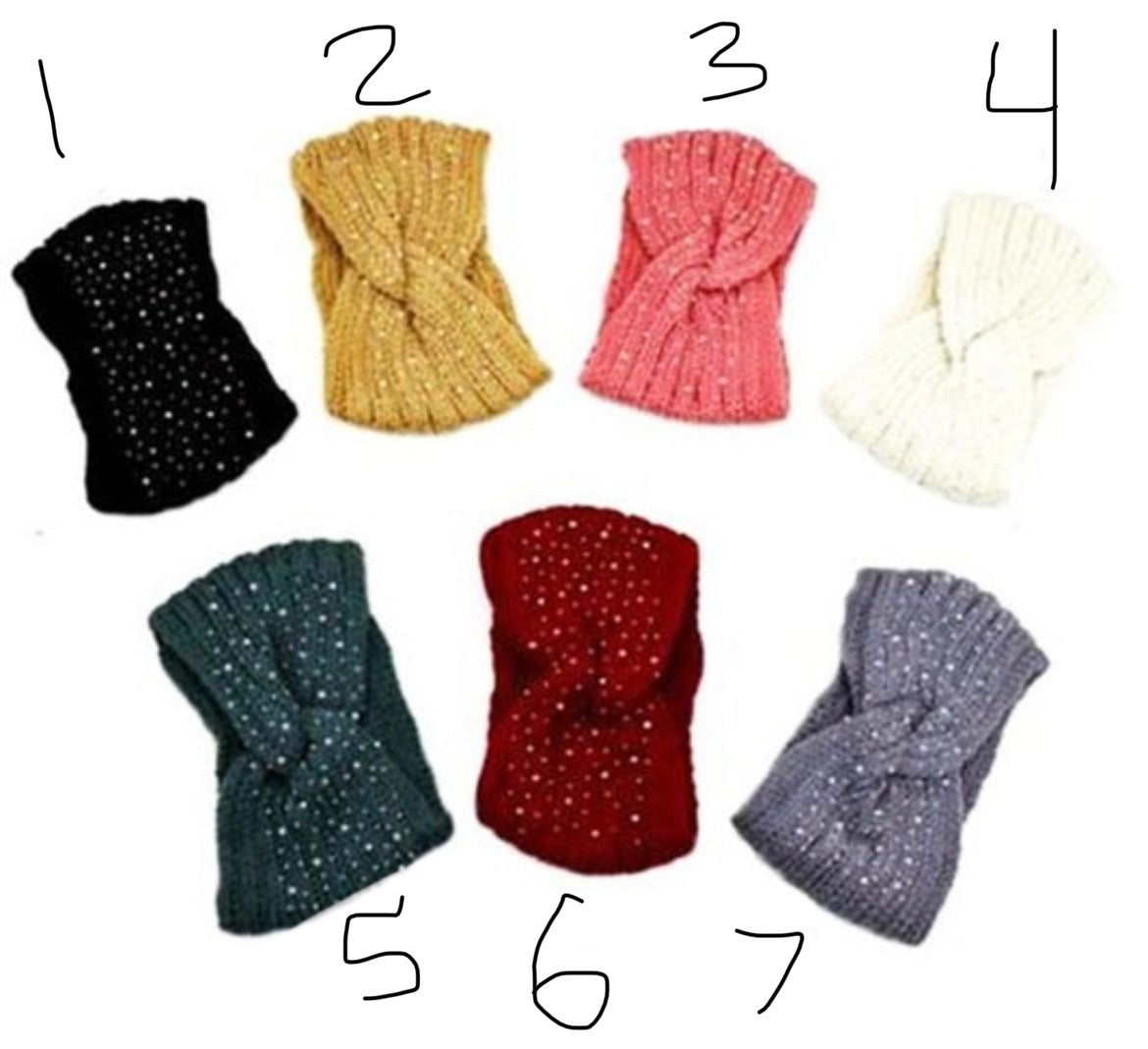 Knitted headbands