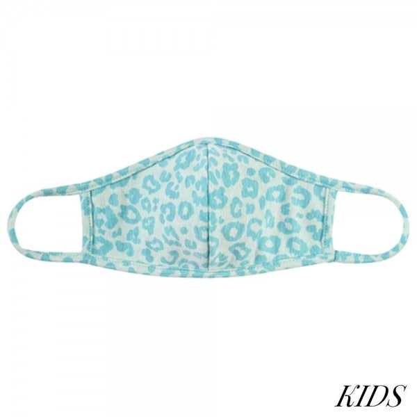 Kids Teal Cheetah