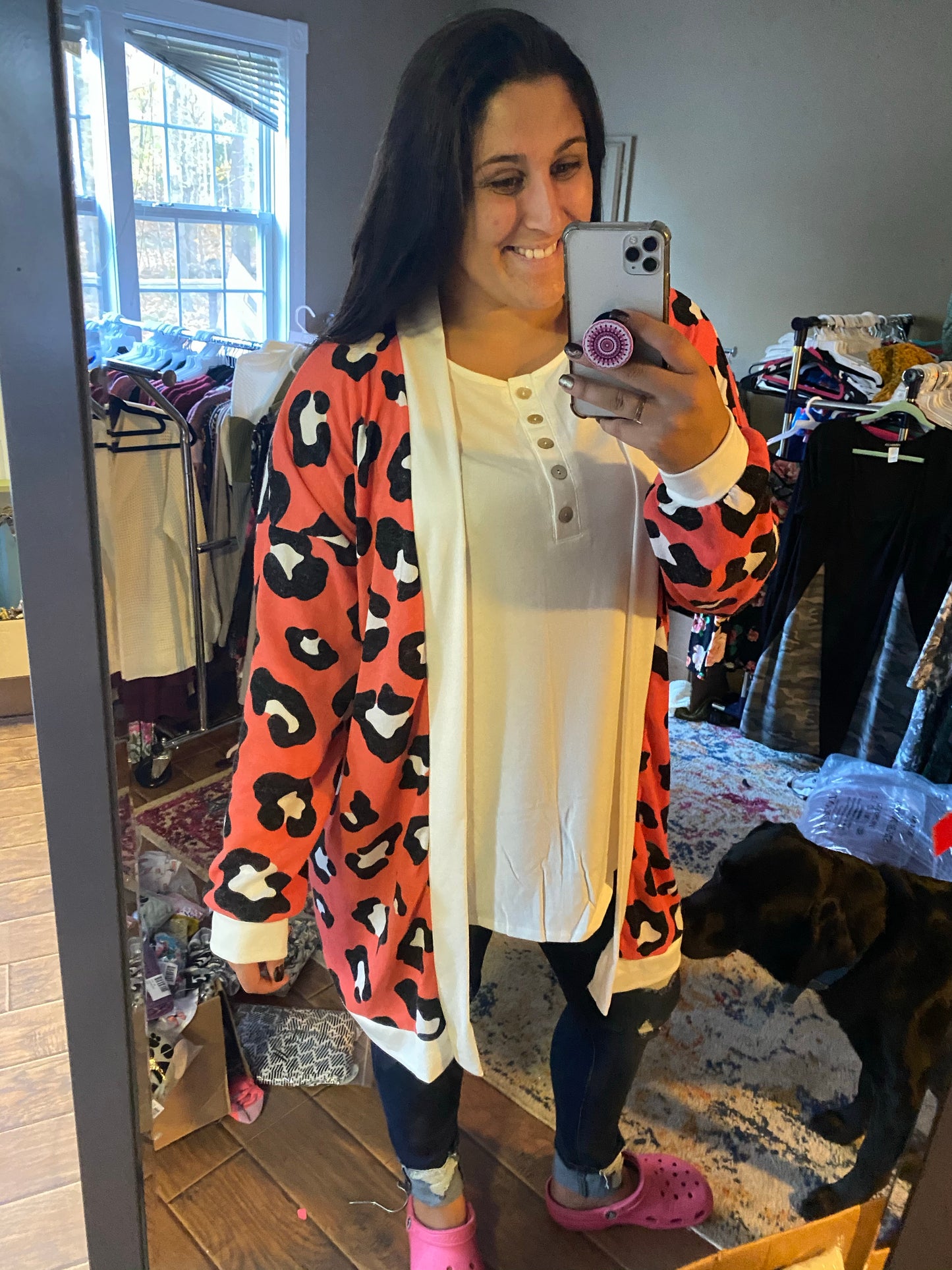 Cardigan & Long Sleeve Combo