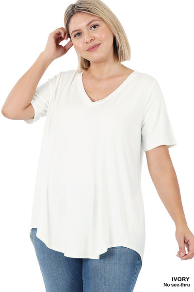 Ivory Basic Tee