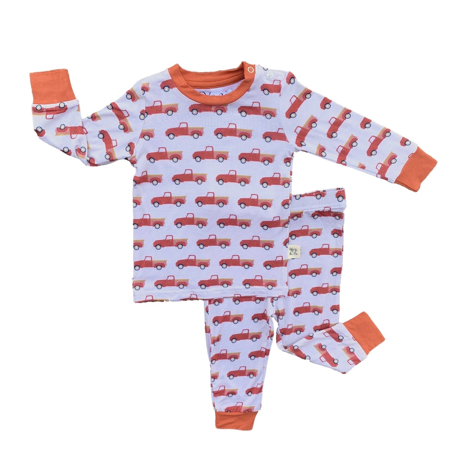 Pink pickups long sleeve set
