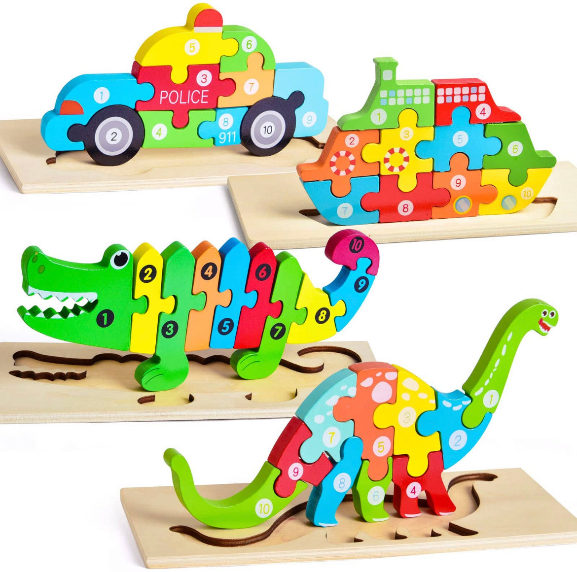 4pc Puzzle set
