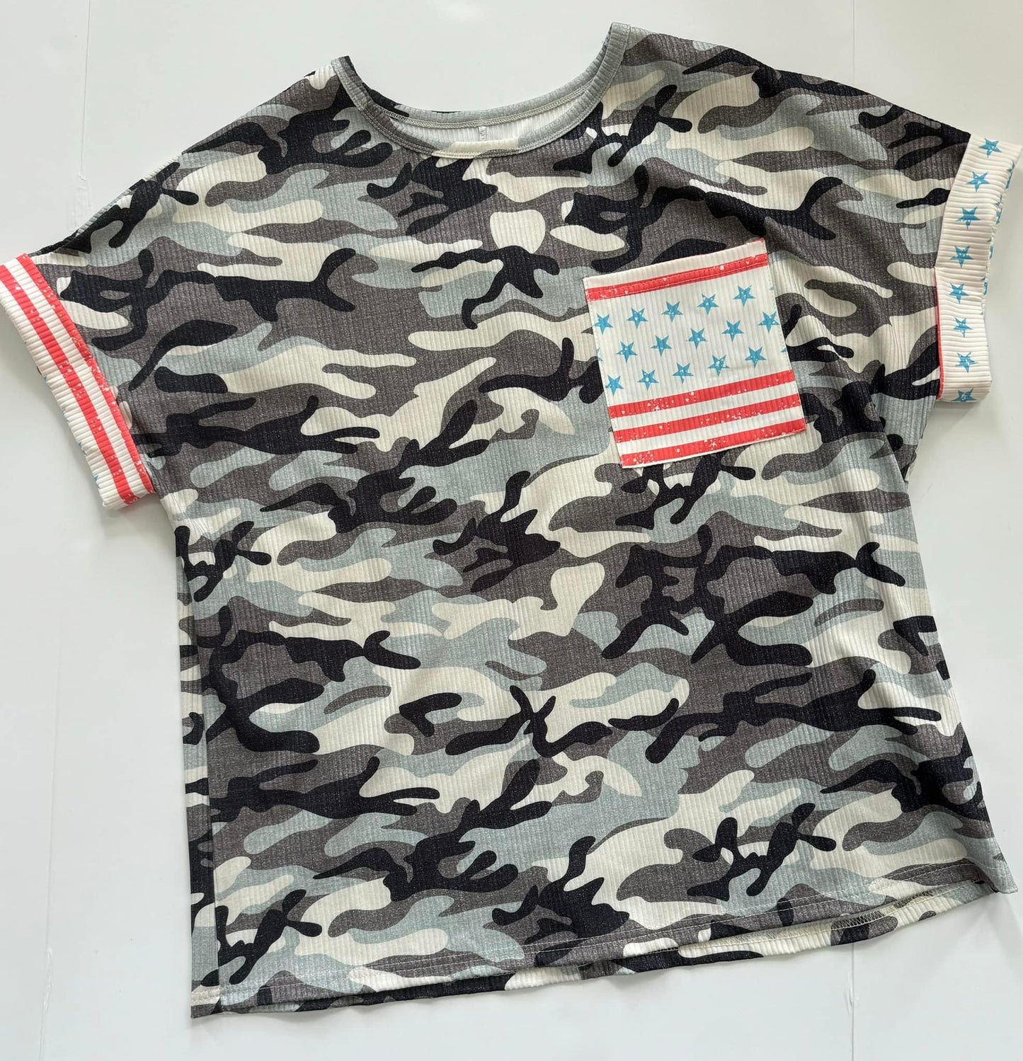 Camo 4th tee