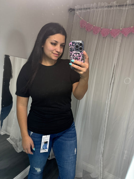 Black tee