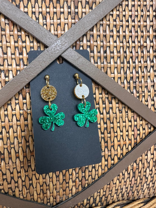 Shamrock Earrings