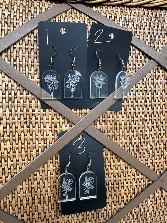Floral Earrings