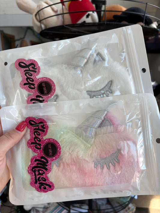 Unicorn sleep mask