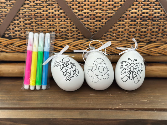 Color It Easter Eggs