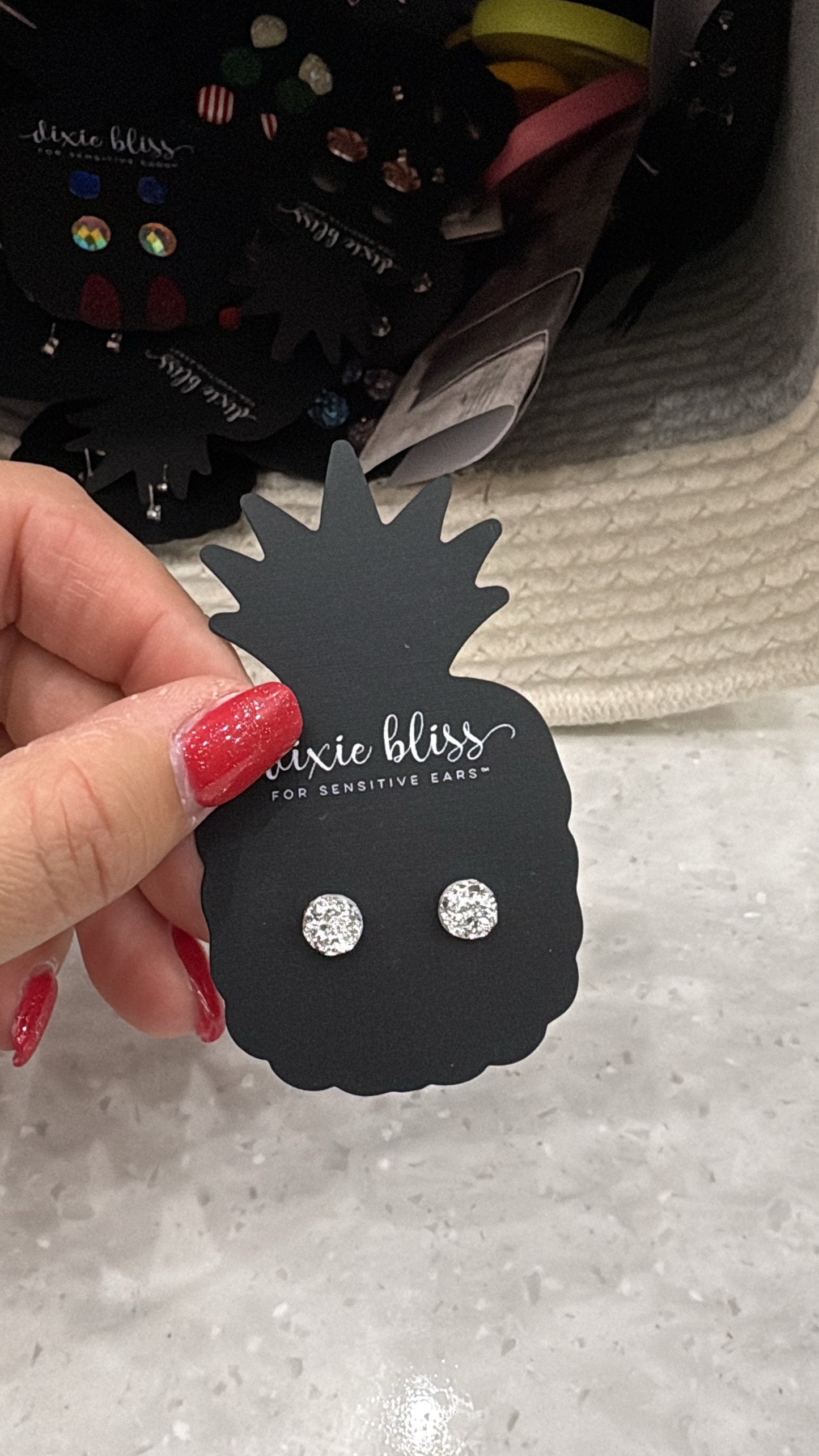 Dixie Bliss - silver stud