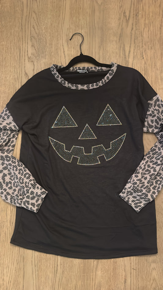 Black Jack o lantern top