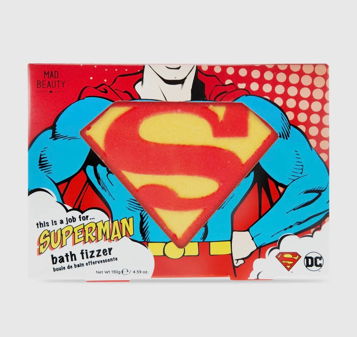 Superman bath bomb