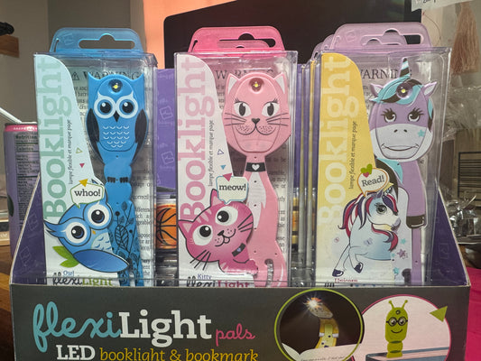 Character bookmark lights