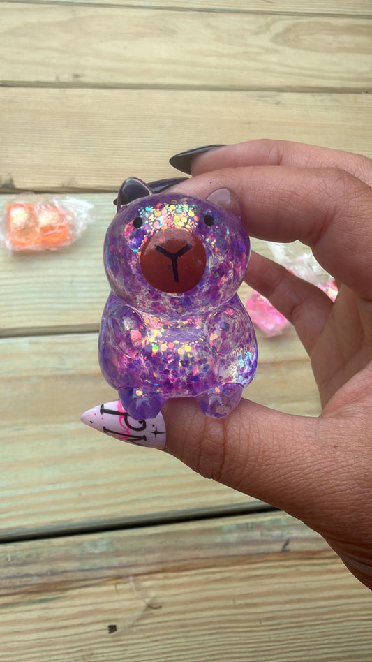 Purple capybara