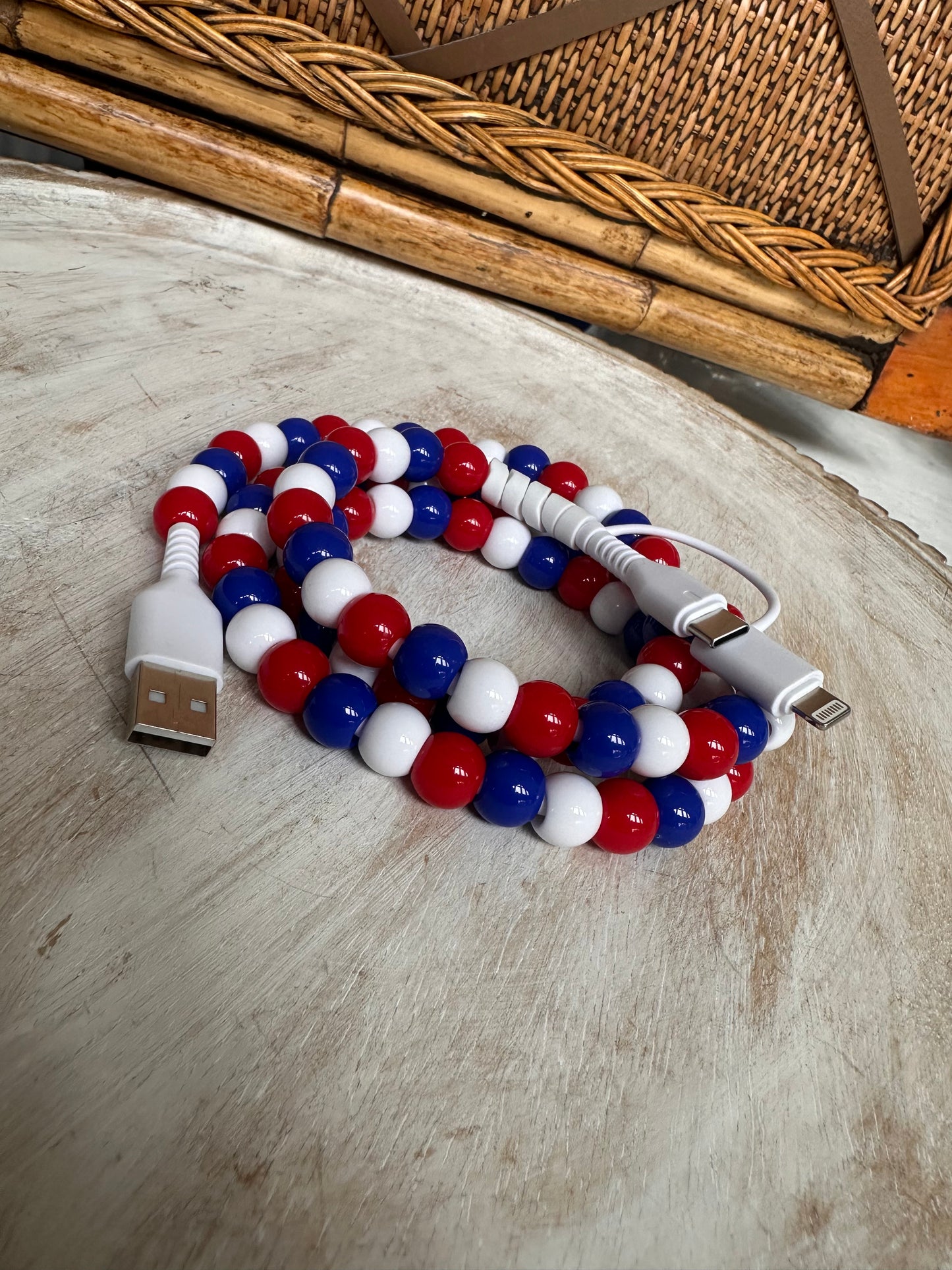Beaded Chargers