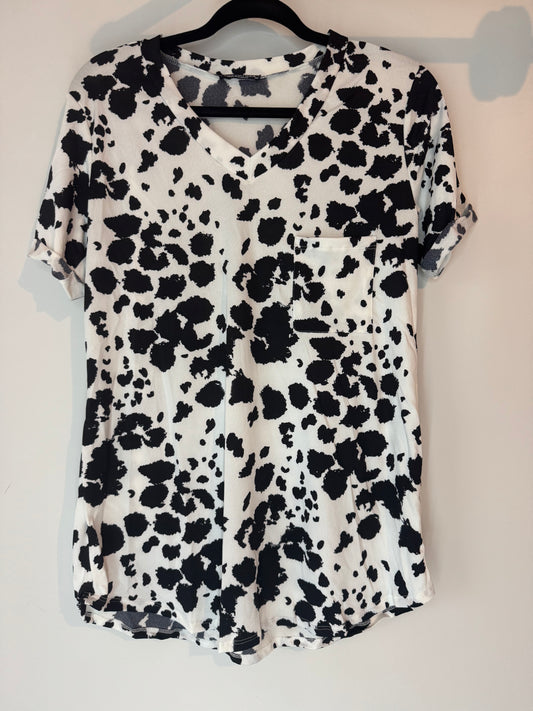Dalmatian spotted tee