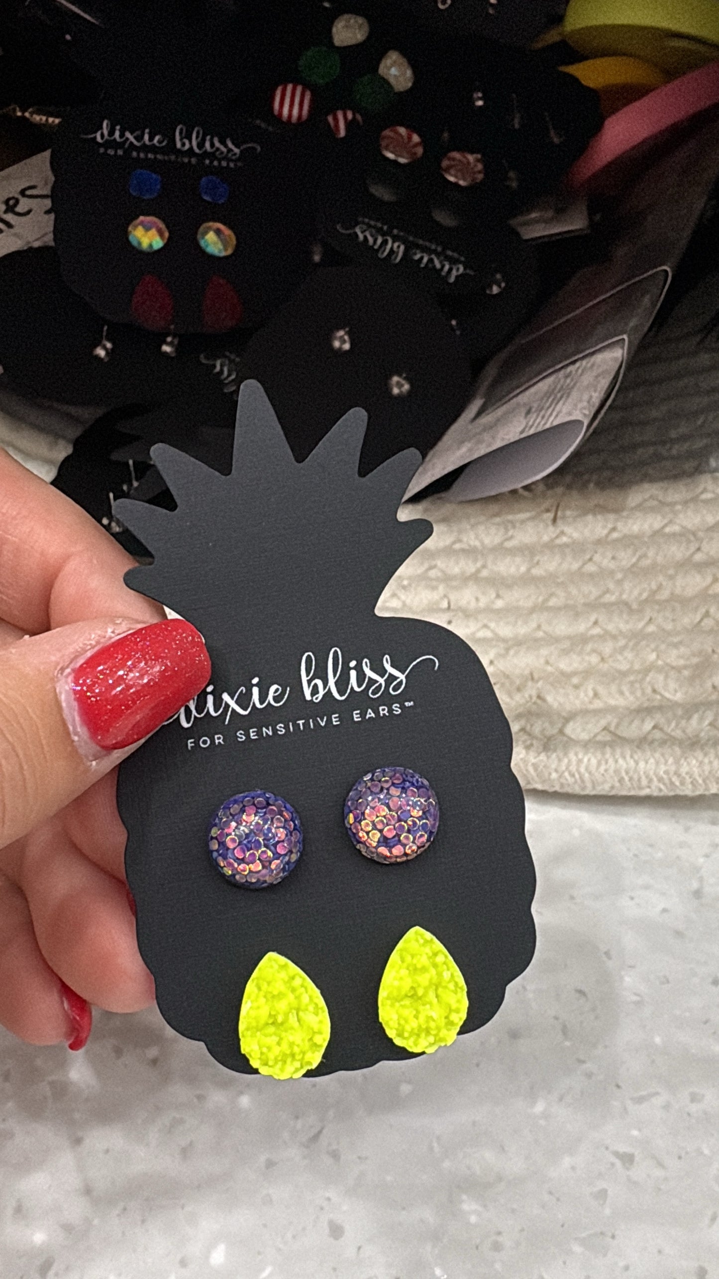 Dixie bliss - neon teardrop duo