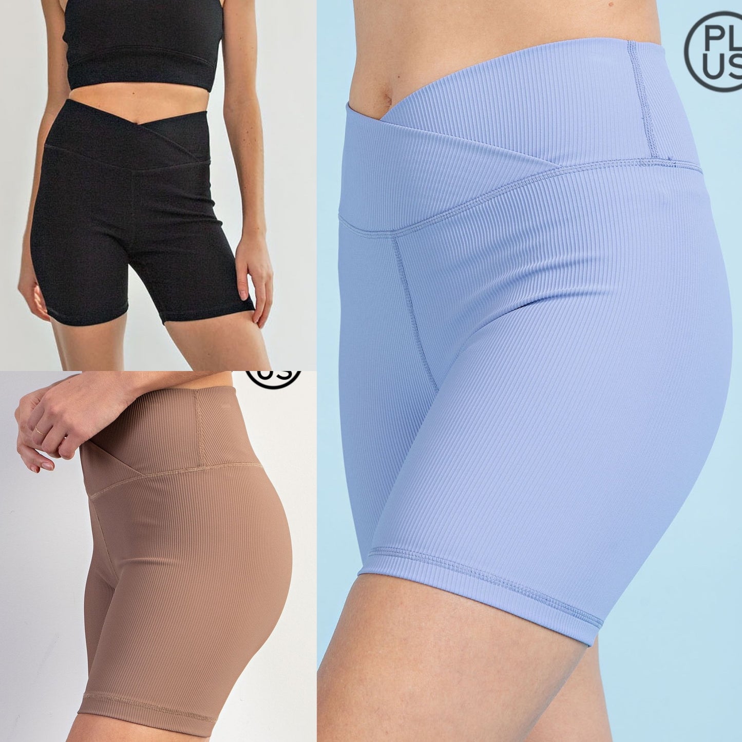 Ribbed Bike Short Bundle