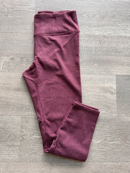 Burgundy Leggings