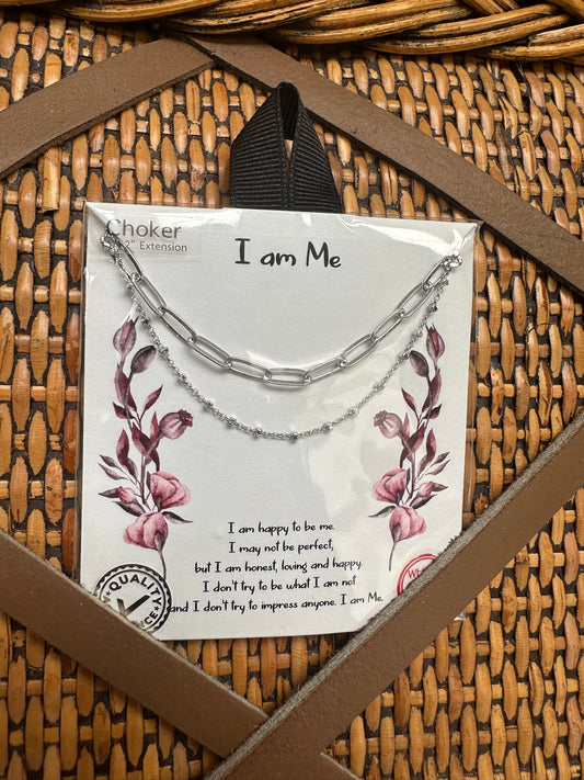 Double Layer Chocker Necklace