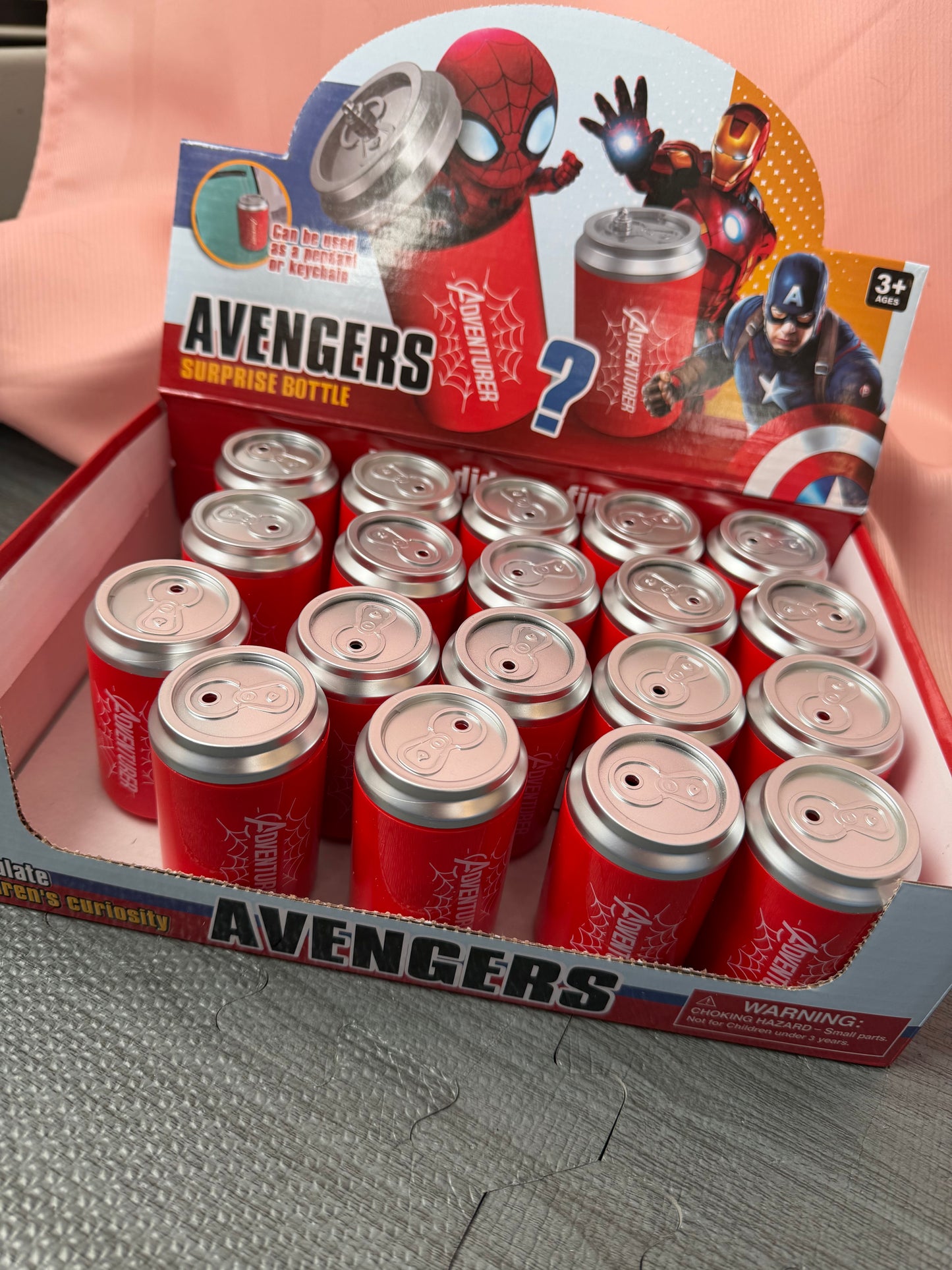 Mystery avengers keychains