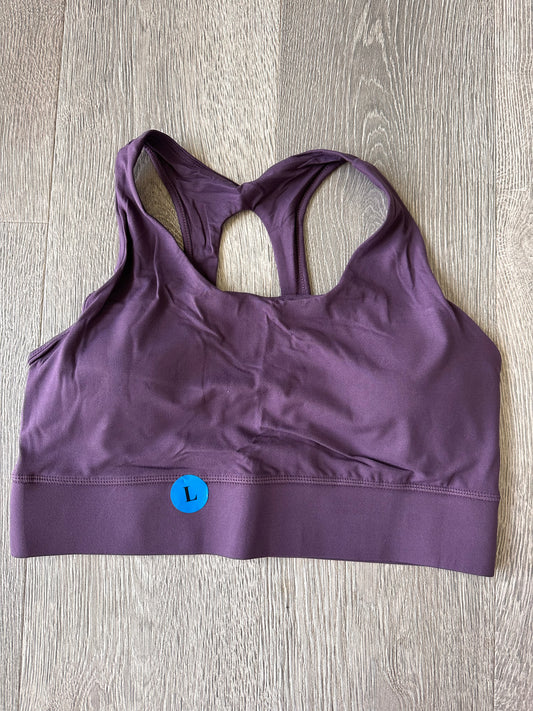 Purple U Back Bra