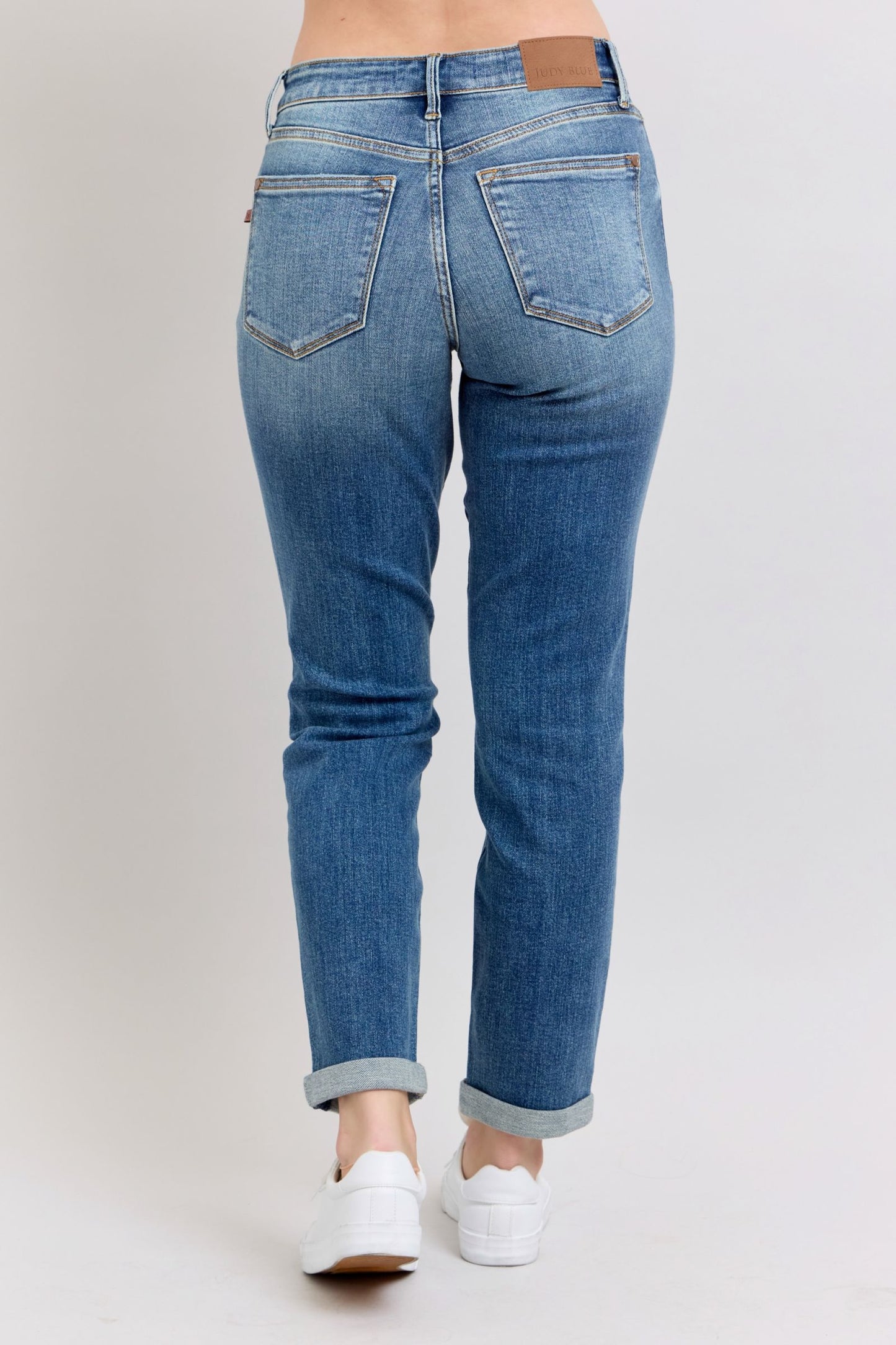 Judy Blue Jennifer Non Distressed Boyfriend Jeans