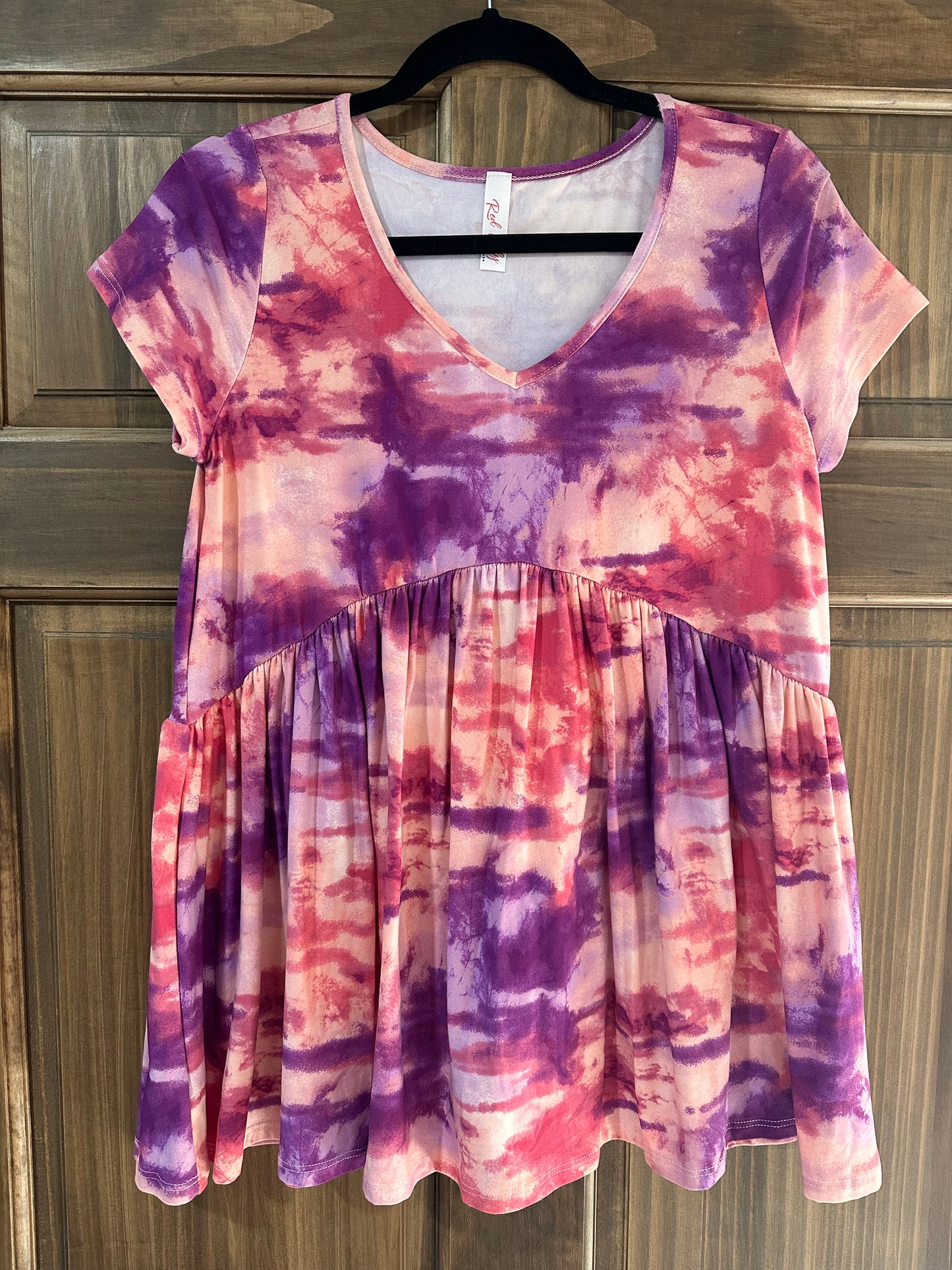 Pink Tie Dye Babydoll