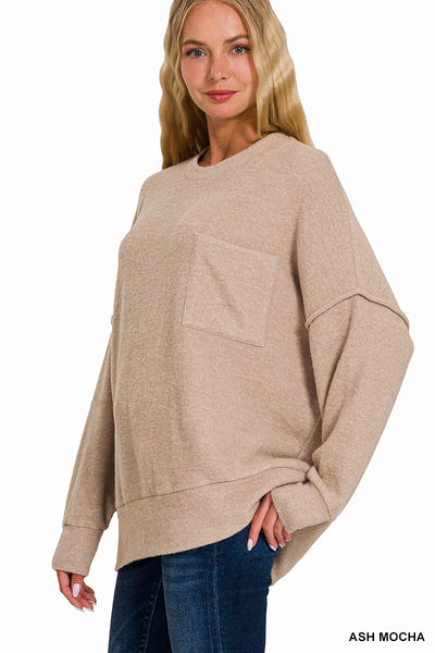 Mocha Melange Sweater