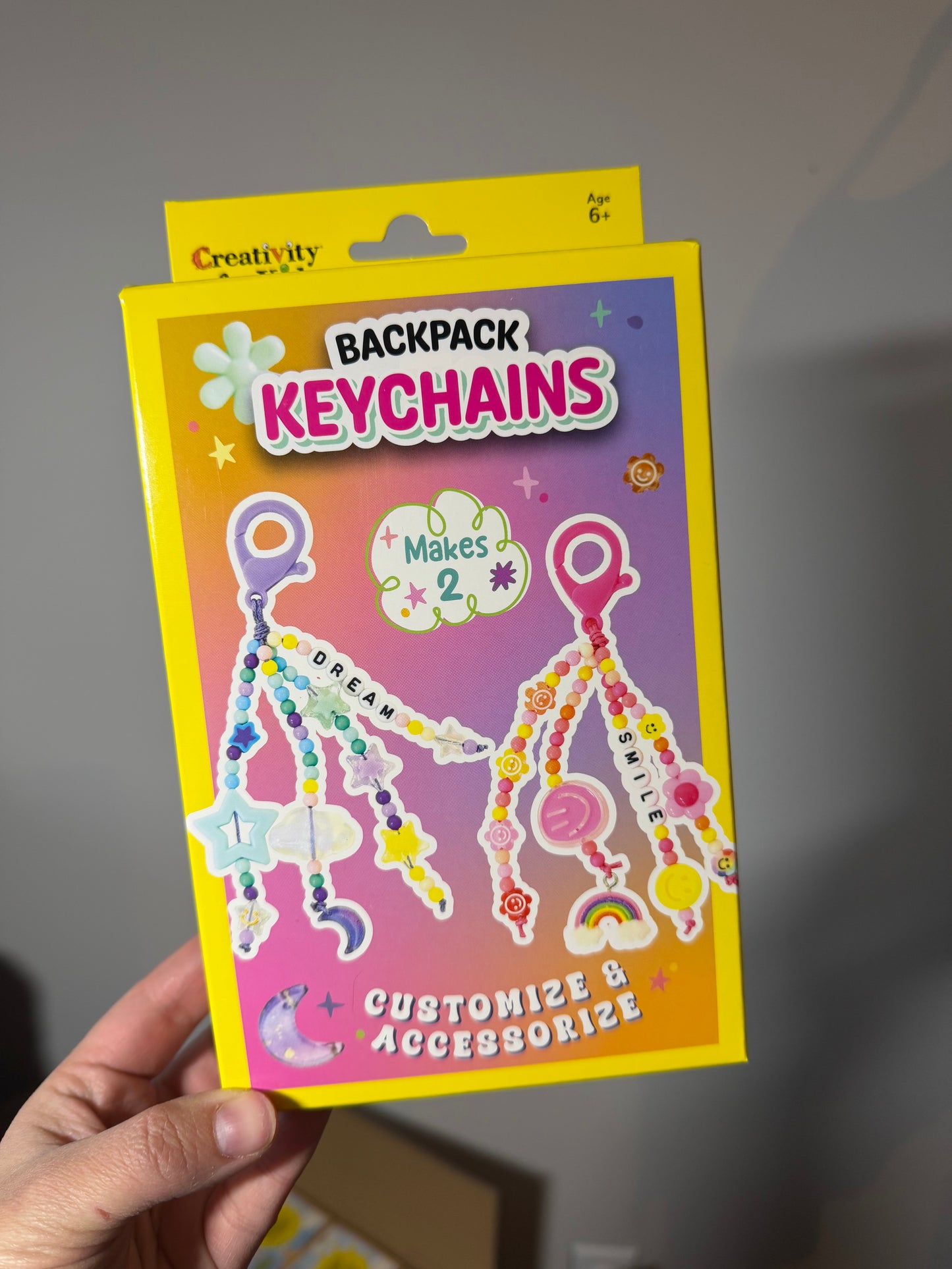 Backpack keychains