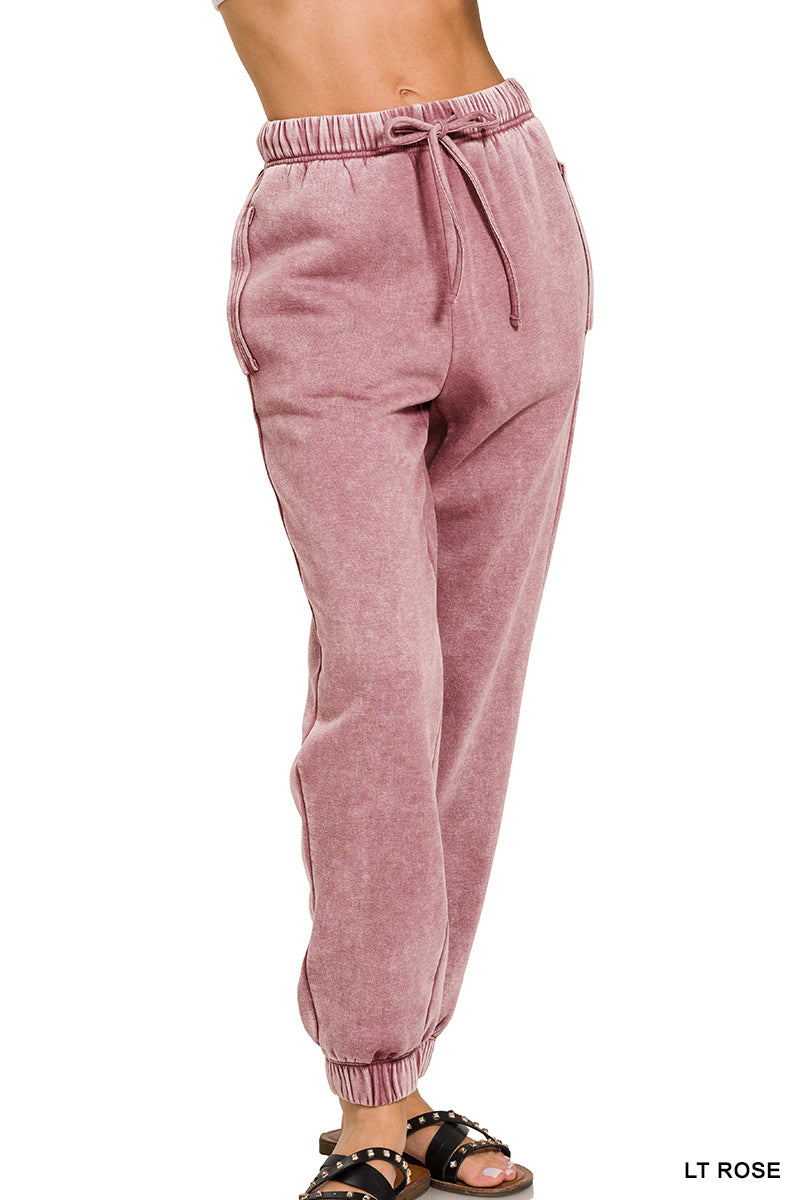 Pink Washed Sweats