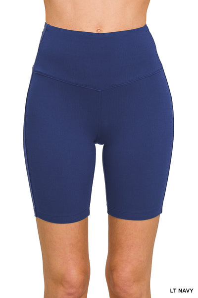 Navy Butter Bike Shorts