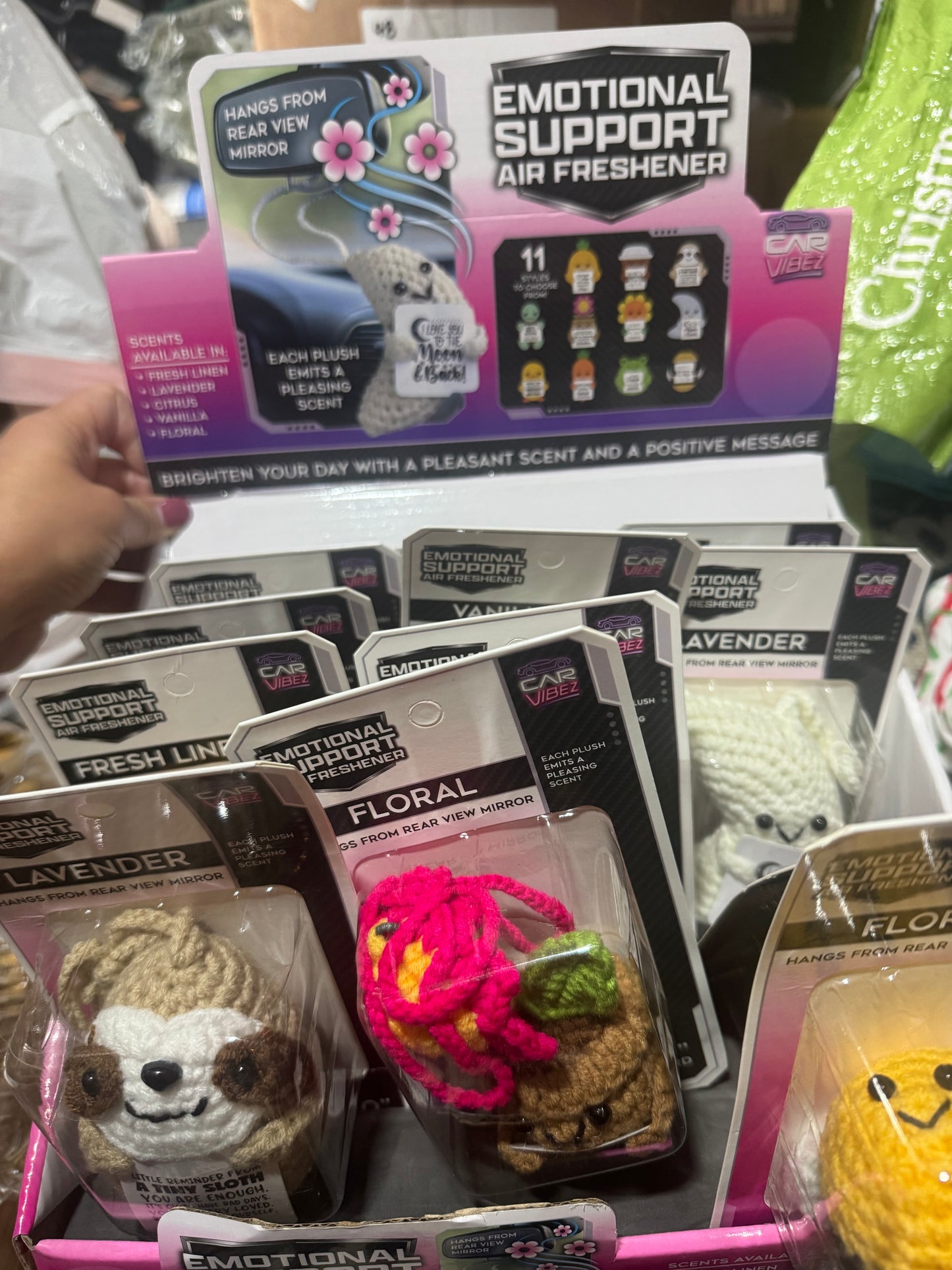 Emotional support air freshener