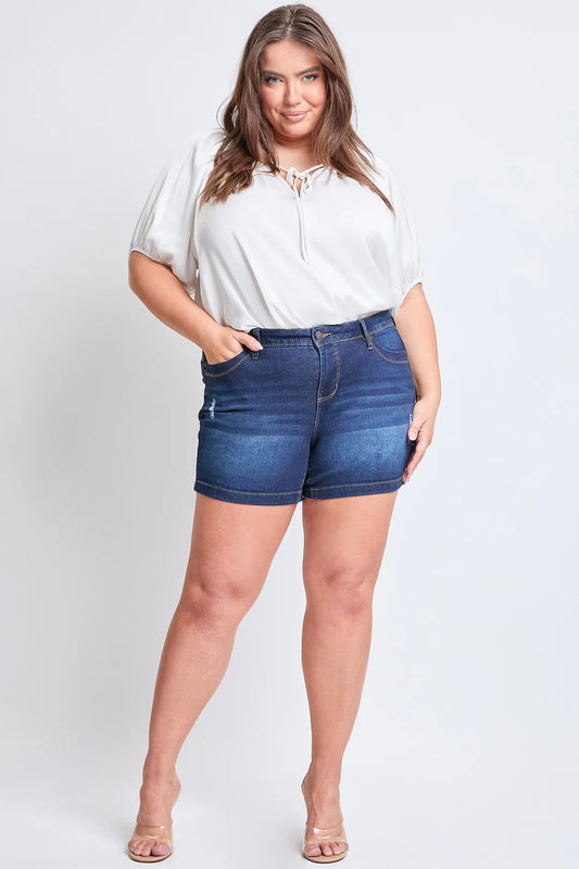 YMI Queen Dark Wash Shorts